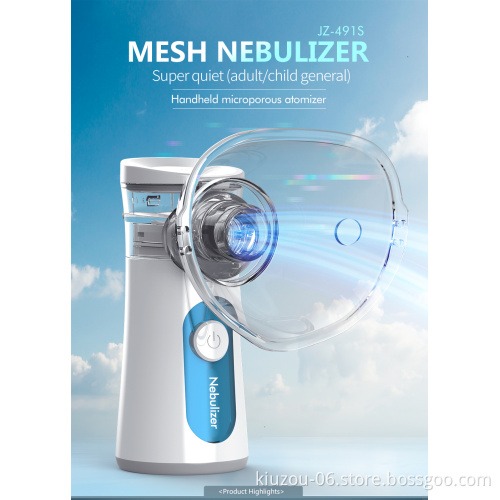 NEW mesh nebulizer masks Mini ultrasonic  atomizer children r and handheld nebulizer atomizer face  atomizer sprayer